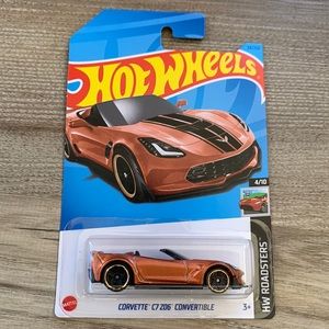 Hot Wheels Chevy Corvette C7 Z06 HW Roadsters HotWheels Mattel Chevrolet Car